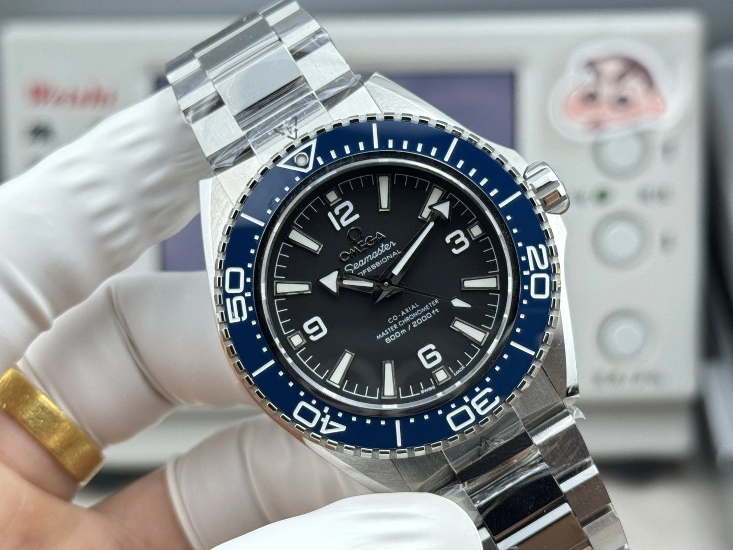 CBD Factory OMEGA Seamaster Planet Ocean 600M 42mm Blue Bezel Black Dial (217.30.42.21.01.002) 1:1 Super Clone – DD8912 Movement HighPerformance 295